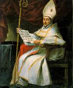 Bartolome Esteban Murillo San Leandro, Obispo de Sevilla painting